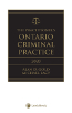 The Practitioner’s Ontario Criminal Practice, 2020 Edition (Cover Image)